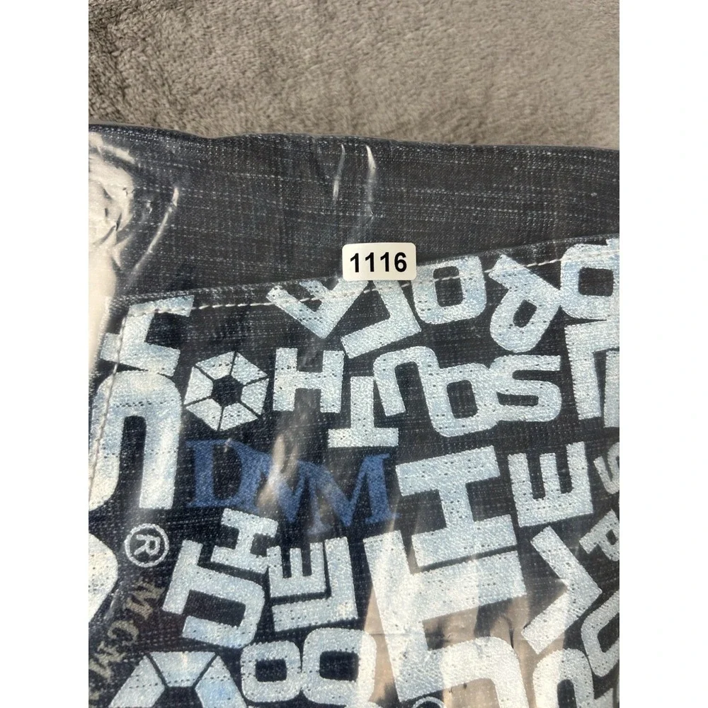 Southpole Vintage Jean Denim Shorts Jorts Spellout Logo Y2K Size 34x15